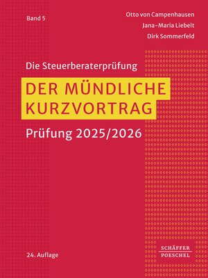 cover image of Der mündliche Kurzvortrag